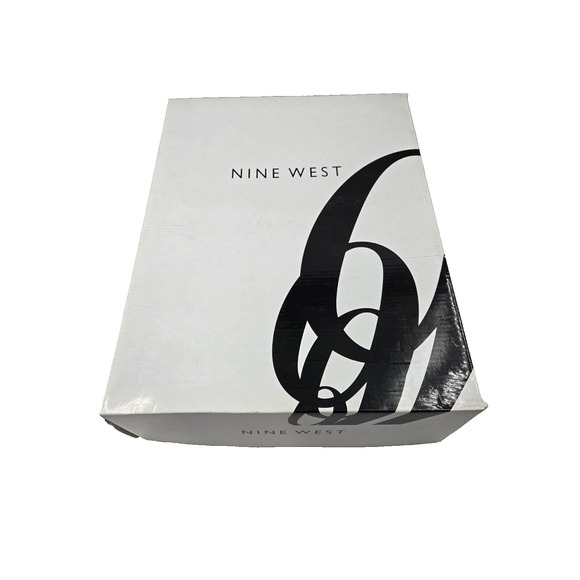 Vintage Nine West Black Knee High Boots Women's Size 6 Suede & Leather Boot - Picture 10 of 11